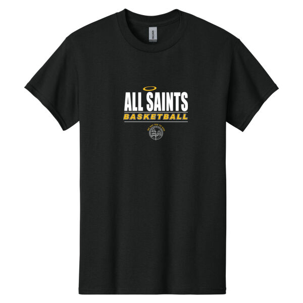 All Saints CYO Basketball Heavy Cotton 100% Cotton T Shirt Thumbnail
