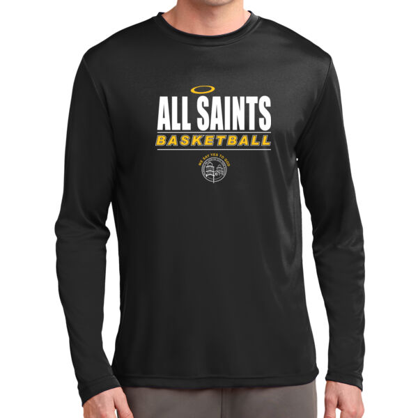 All Saints CYO Basketball Long Sleeve PosiCharge Competitor Tee Thumbnail