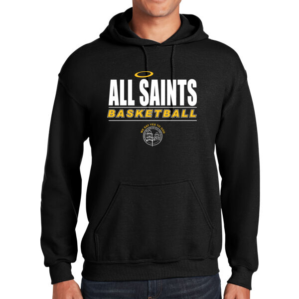 All Saints CYO Basketball Heavy Blend Hooded Sweatshirt Thumbnail