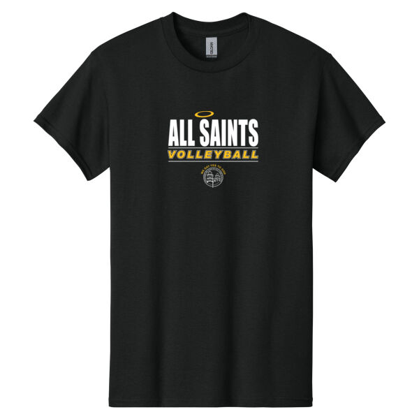 All Saints CYO Volleyball Heavy Cotton 100% Cotton T Shirt Thumbnail