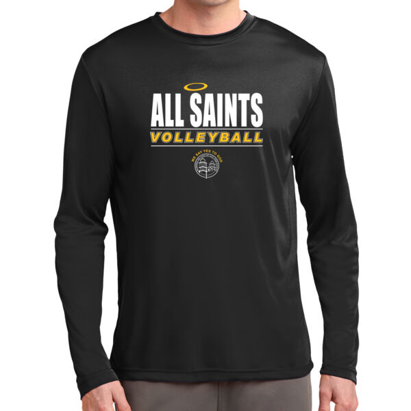 All Saints CYO Volleyball Long Sleeve PosiCharge Competitor Tee Thumbnail
