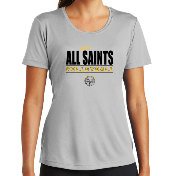 All Saints CYO Volleyball Ladies PosiCharge Competitor Tee Thumbnail