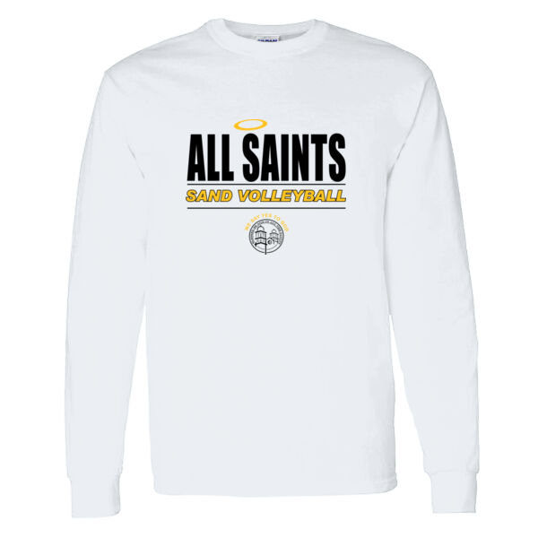 All Saints CYO Sand Volleyball Heavy Cotton 100% Cotton Long Sleeve T Shirt Thumbnail