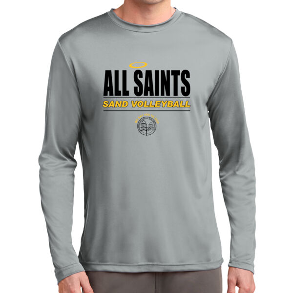 All Saints CYO Sand Volleyball Long Sleeve PosiCharge ® Competitor Tee Thumbnail