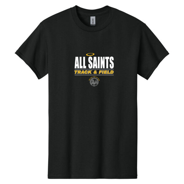 All Saints CYO Track and Field Heavy Cotton 100% Cotton T Shirt Thumbnail
