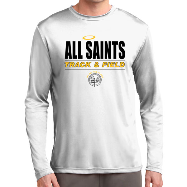 All Saints CYO Track and Field Long Sleeve PosiCharge ® Competitor Tee Thumbnail