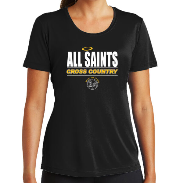 All Saints CYO Cross Country Ladies PosiCharge ® Competitor Tee Thumbnail