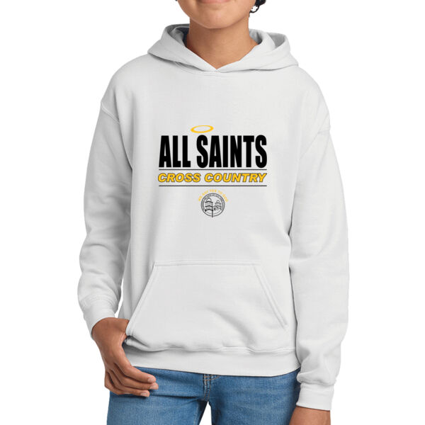 All Saints CYO Cross Country Youth Heavy Blend Hooded Sweatshirt Thumbnail