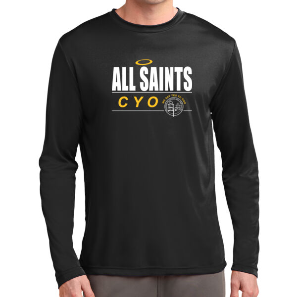 All Saints CYO Long Sleeve PosiCharge ® Competitor Tee Thumbnail