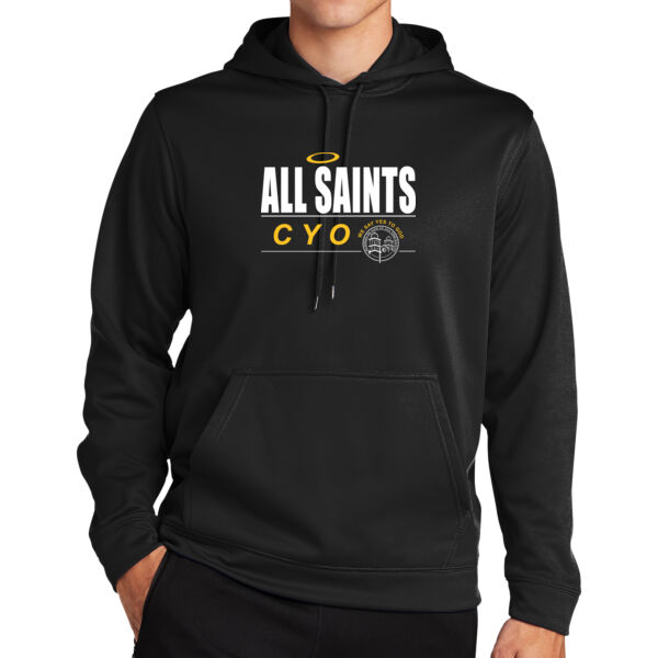 All Saints CYO Sport Wick ® Fleece Hooded Pullover Thumbnail