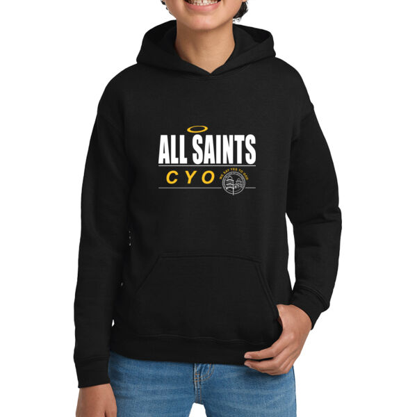 All Saints CYO Youth Heavy Blend Hooded Sweatshirt Thumbnail