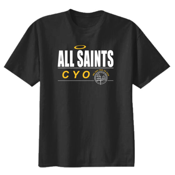 All Saints CYO Youth Heavy Cotton 100% Cotton T Shirt Thumbnail