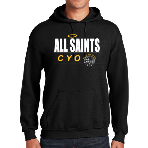 All Saints CYO Heavy Blend Hooded Sweatshirt Thumbnail